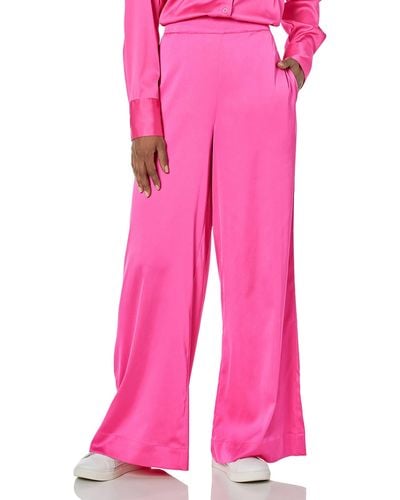 The Drop Lawson Silky Stretch Pant Hot Pink