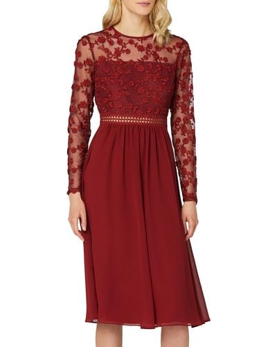 TRUTH & FABLE Cbtf044 Occasion Dresses - Red