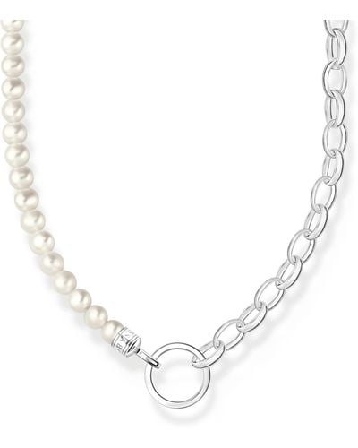 Thomas Sabo Chaîne avec des perles Argent Sterling 925 KE2188-082-14 - Métallisé