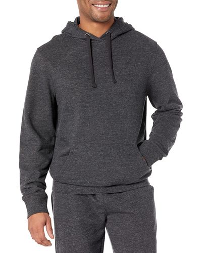 Amazon Essentials Lightweight Long-sleeve French Terry Hooded Sweatshirt - Grey