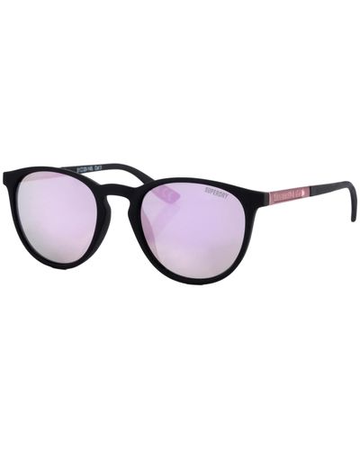 Superdry Vintage Suika Sunglasses - Black/pink - Purple