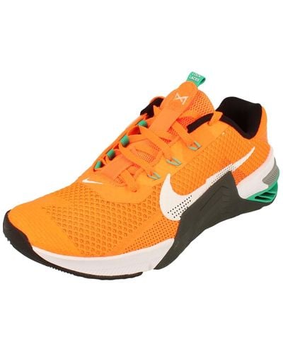 Nike Metcon 7 Uomo Trainers CZ8281 Sneakers Scarpe - Arancione