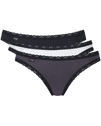 Sloggi 24/7 Weekend Hipster C3P Intimo - Nero