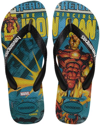 Havaianas Top Marvel Schlupfschuh - Blau