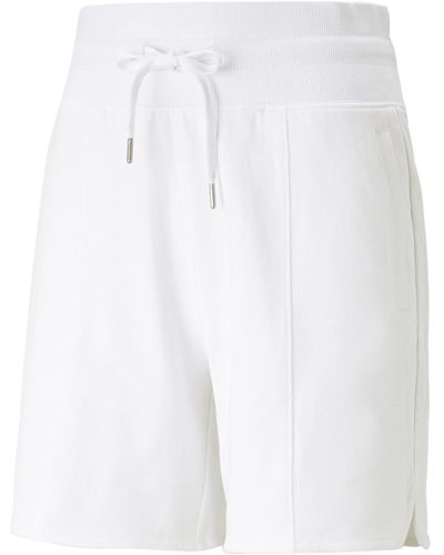 PUMA Donna Shorts Shorts Her da Donna XXS White - Bianco