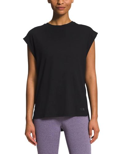 The North Face Dawndream Muscle Tee Top Shirt - Black