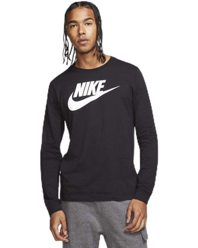 Nike Sportswear T-shirt Met Lange Mouwen - Zwart