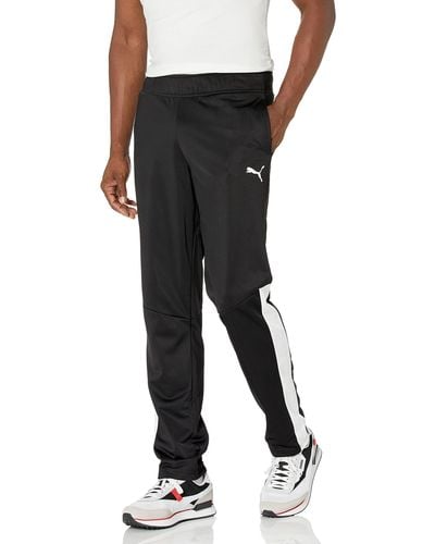 PUMA Mens Contrast 2.0 Bt Sweatpants - Black