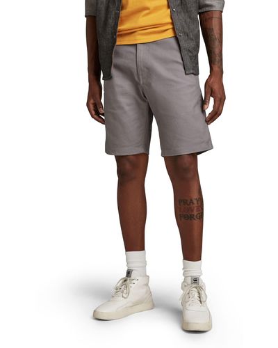 G-Star RAW Bronson 2.0 Slim Chino Shorts - Grey