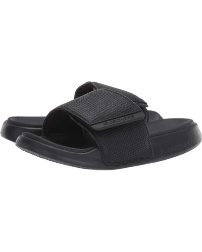 Skechers Mens Mens Gambix 2.0 Slide Sandal In Black - Uk 8