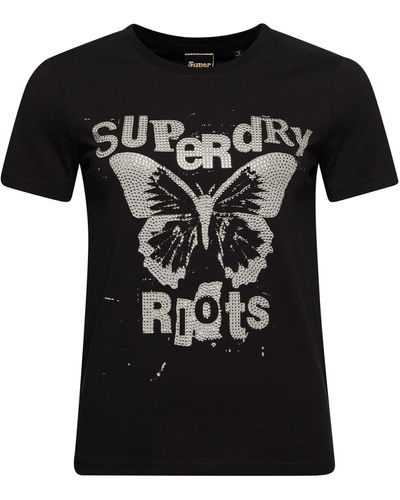 Superdry Shirt - Schwarz