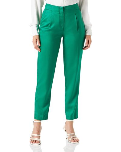 Naf Naf Kleo P1 Pantaloni Eleganti - Verde