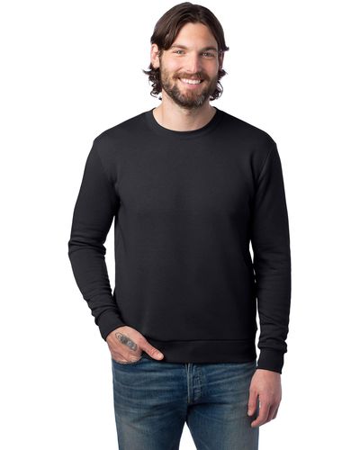 Alternative Apparel Eco-cozy Fleece Sweatshirt - Black