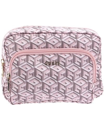 Guess Cosmetic Pouch Pale Rose - Roze