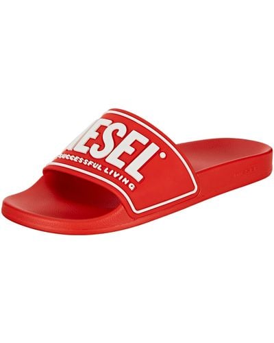 DIESEL Sa-mayemi Sport Sandal - Red