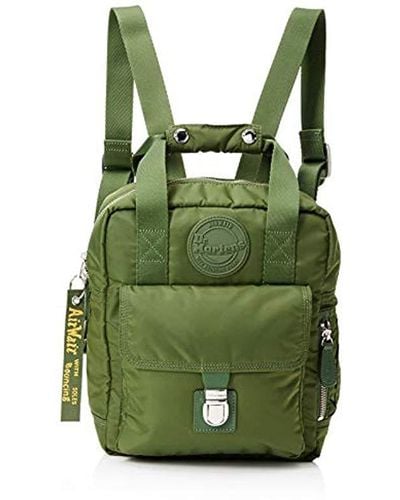 Dr. Martens Unisex Large Nylon Backpack Backpack - Green