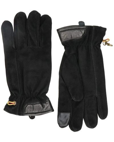 Timberland Nubuck Glove w Touch Tips Guantes - Negro