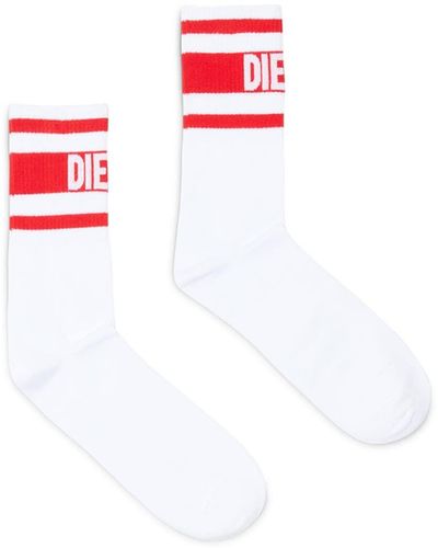 DIESEL Skm-ray Socks - White