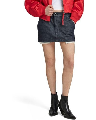 G-Star RAW Workwear Mini Skirt - Blu
