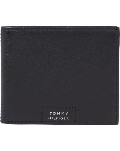 Tommy Hilfiger Wallet Leather Mini - Black
