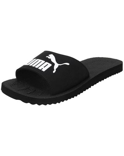 PUMA Adults' Fashion Shoes PURECAT Slide Sandal - Negro
