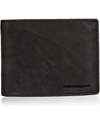 Tom Tailor Taschen & Geldbörsen Portemonnaie Barry schwarz/black,OneSize,C060,2999