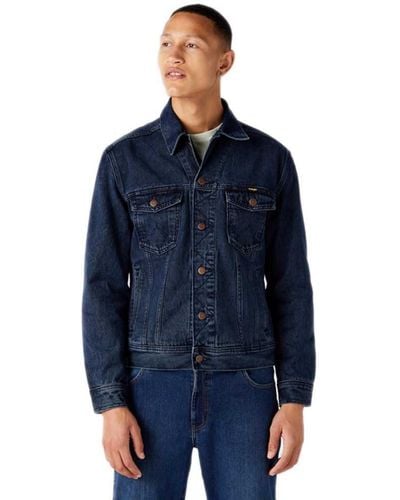 Wrangler Authentic Jacket - Blau