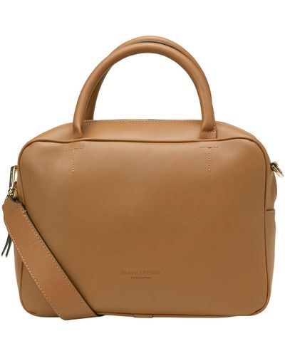 Marc O' Polo Tuja Hand Bag M True Camel - Marrone