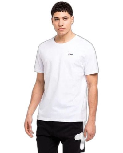 Fila Brod Tea/Confezione Doppia T-Shirt - Bianco