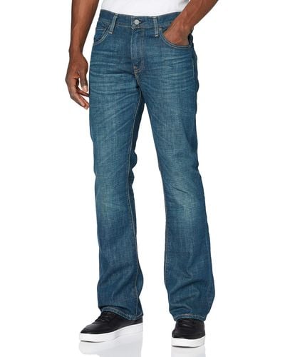 Levi's 527 Slim Boot Cut Jeans - Bleu