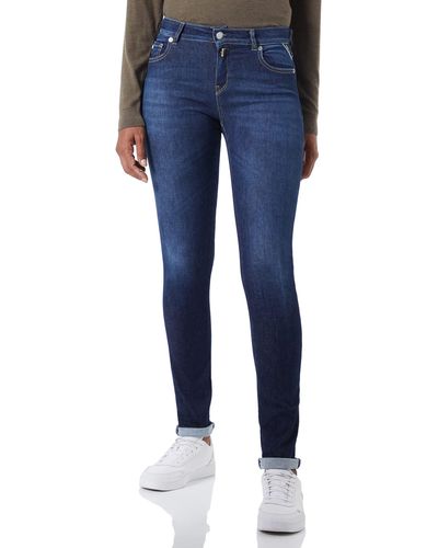 Replay Faaby Riciclato Jeans - Blu