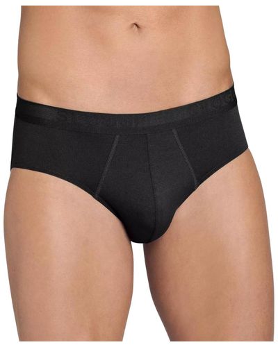 Sloggi Men EverNew Midi Slip - Schwarz