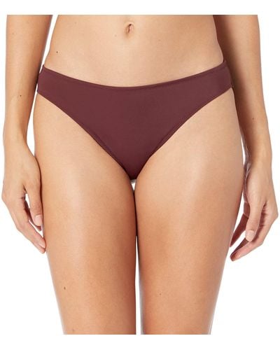 Amazon Essentials Classic Bikini Swimsuit Bottom - Purple