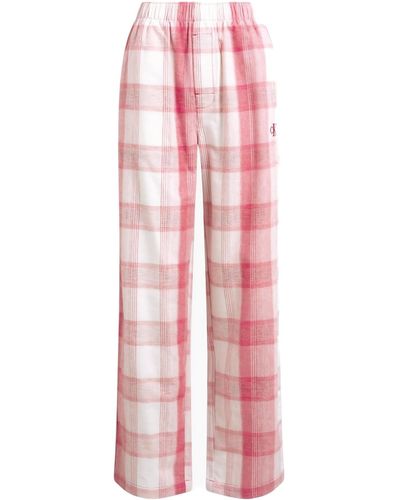 Calvin Klein Pyjamahose - Pink