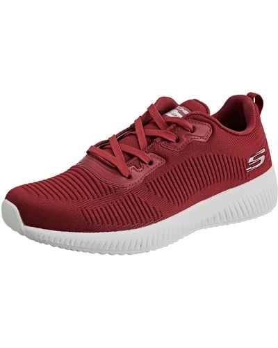 Skechers Squad Sneaker - Rot