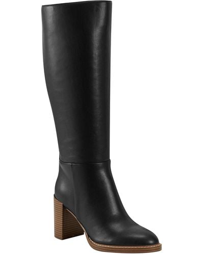 Marc Fisher Gabey Knee High Boot - Black