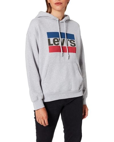 Levi's Graphic Standard Hoodie Sportswear 2.2 Starstruck Heather Grey - Gris