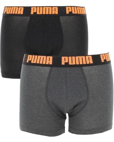 PUMA Basic Boxer Briefs - Black
