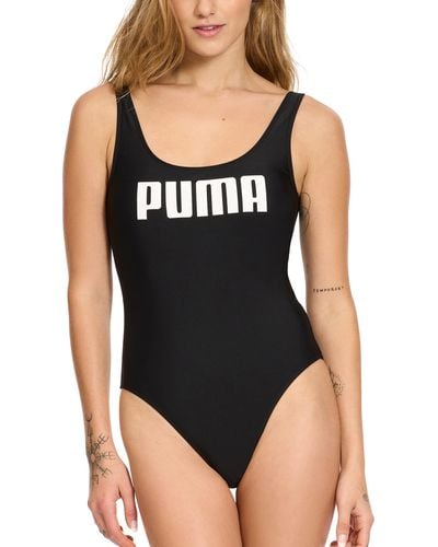 PUMA One Piece Swimsuit - Black