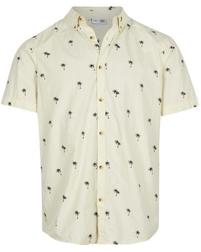 O'neill Sportswear Med Beach Shirt Camicia - Bianco