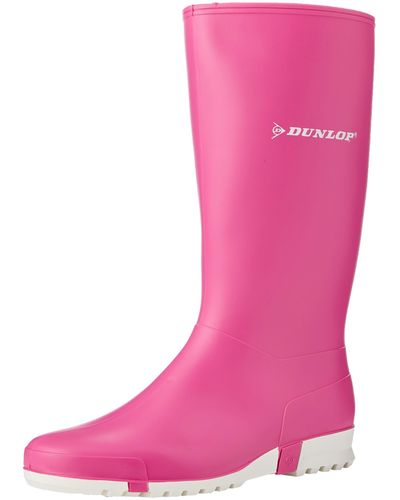 Dunlop Protective Footwear Sport Gummistiefel - Pink