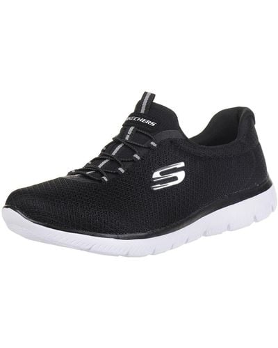 Skechers Summits Sneaker,black,41 Eu - Zwart