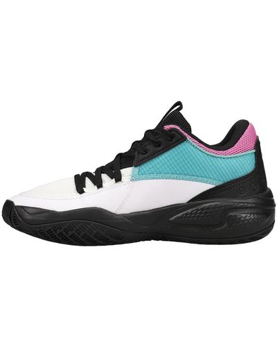 PUMA Mens Softride Rift Bold Slip On Trainers Shoes Casual - Black, Black, 11.5 - Blue