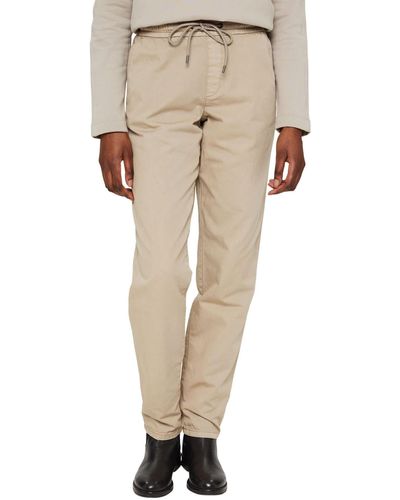 Esprit 992ee1b331 Trousers - Natural