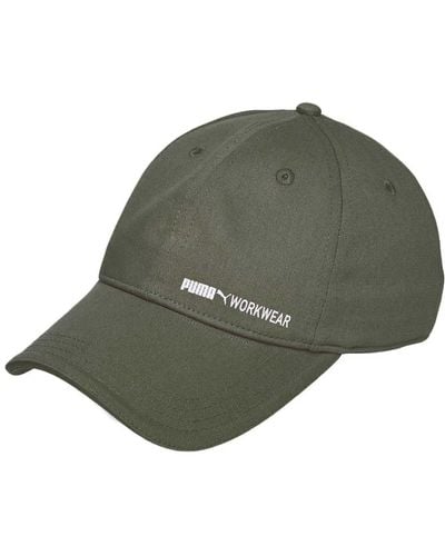 PUMA Mütze Cap mit Schirm und Logo - Größenverstellbar - Grün