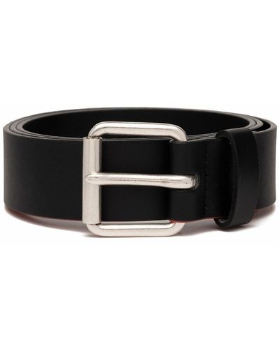 Replay Men's Belt Made Of Faux Leather - Black