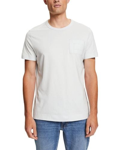 Esprit 073eo2k309 Camiseta - Blanco
