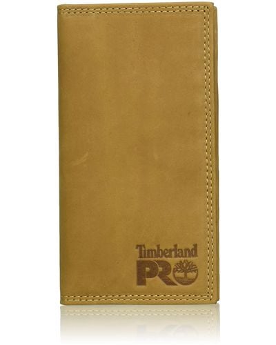 Timberland Leather Long Bifold Rodeo Wallet With Rfid - Brown