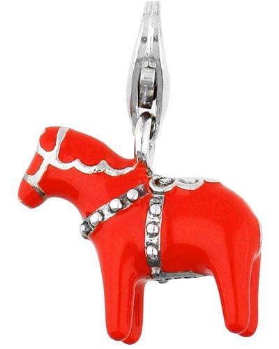 Thomas Sabo Women 925 Silver Sterling Bead Charm - 0707-007-10 - Red