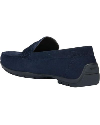 Geox U Moner W 2FIT D Moccasin - Blau